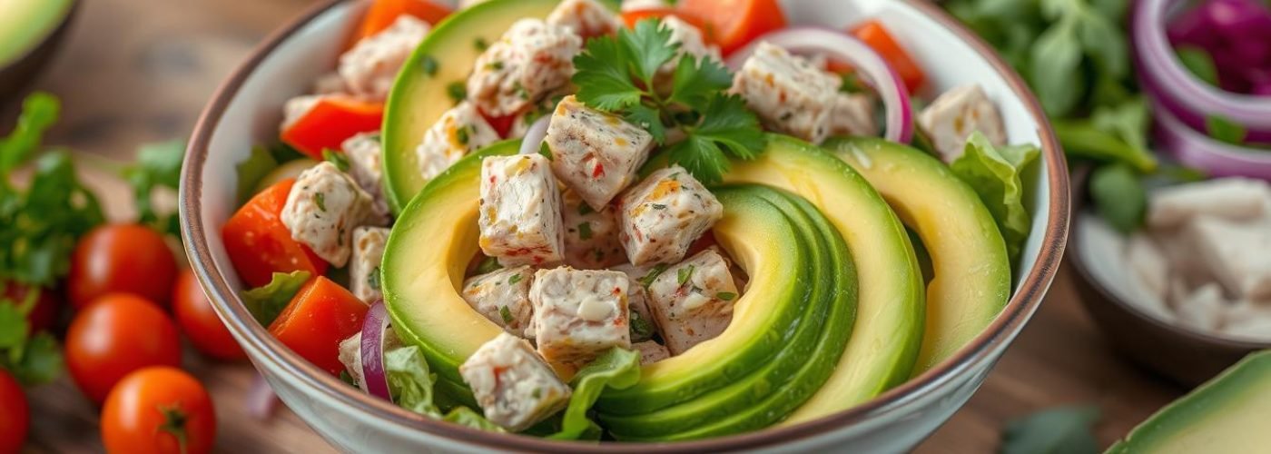 Avocado & Tuna Salad