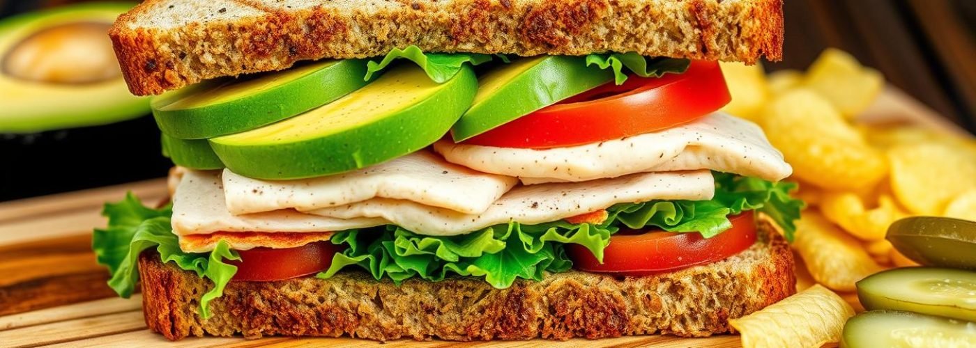 Avocado & Turkey Sandwich