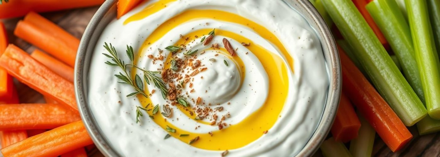 Creamy Greek Yogurt Ranch Dip