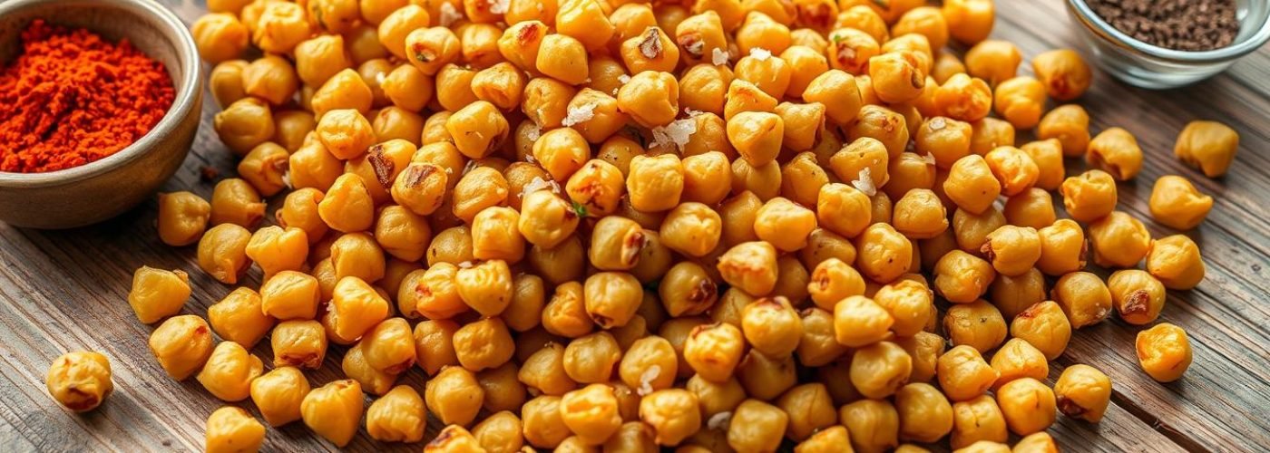 Crunchy Roasted Chickpeas