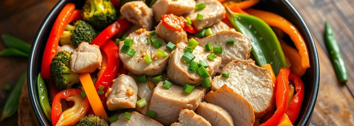 Garlic Ginger Pork Stir-Fry