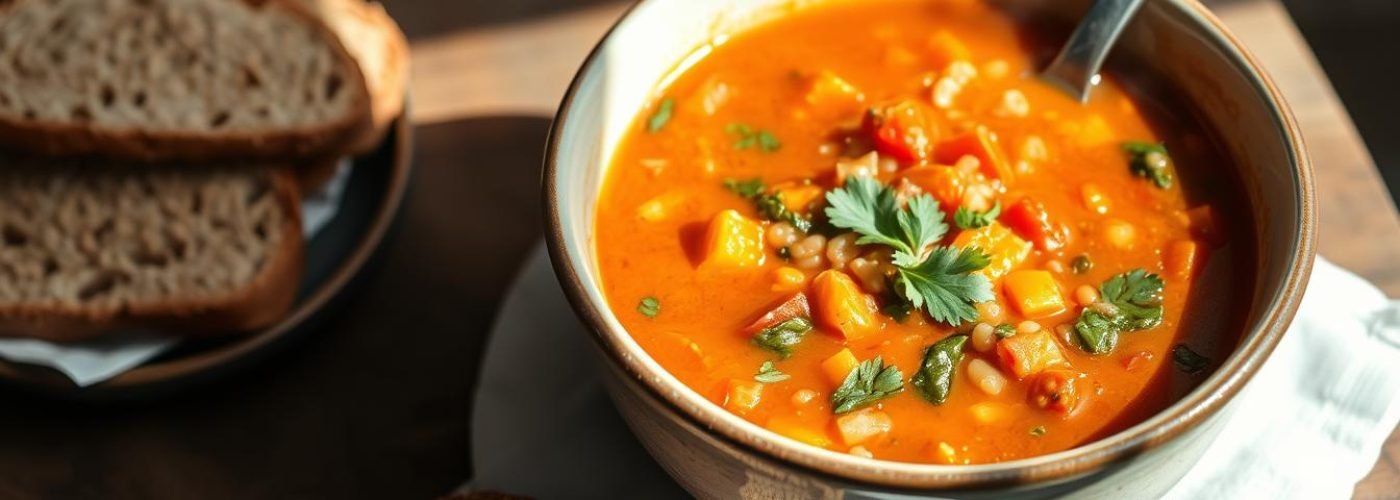 High-Fiber Lentil Soup