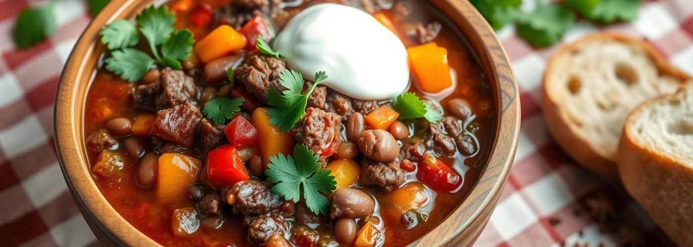 High-Protein Beef & Veggie Chili