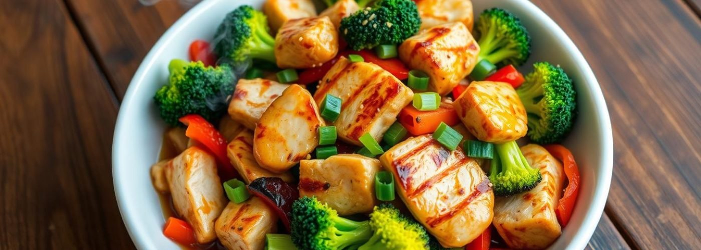 High-Protein Chicken & Broccoli Stir-Fry