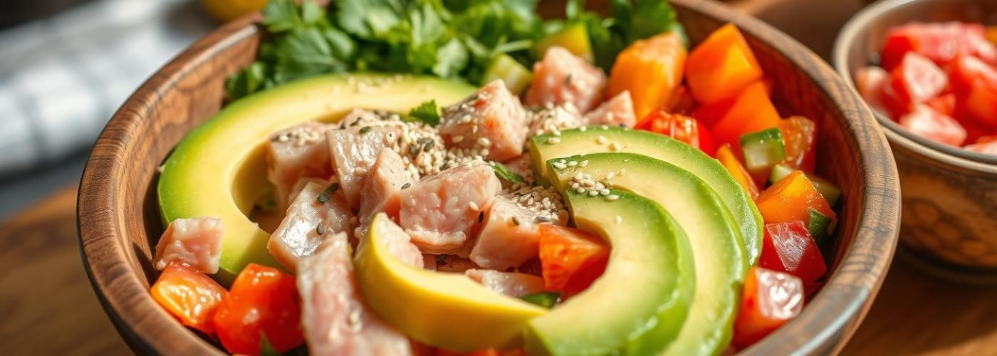 High-Protein Tuna & Avocado Bowl