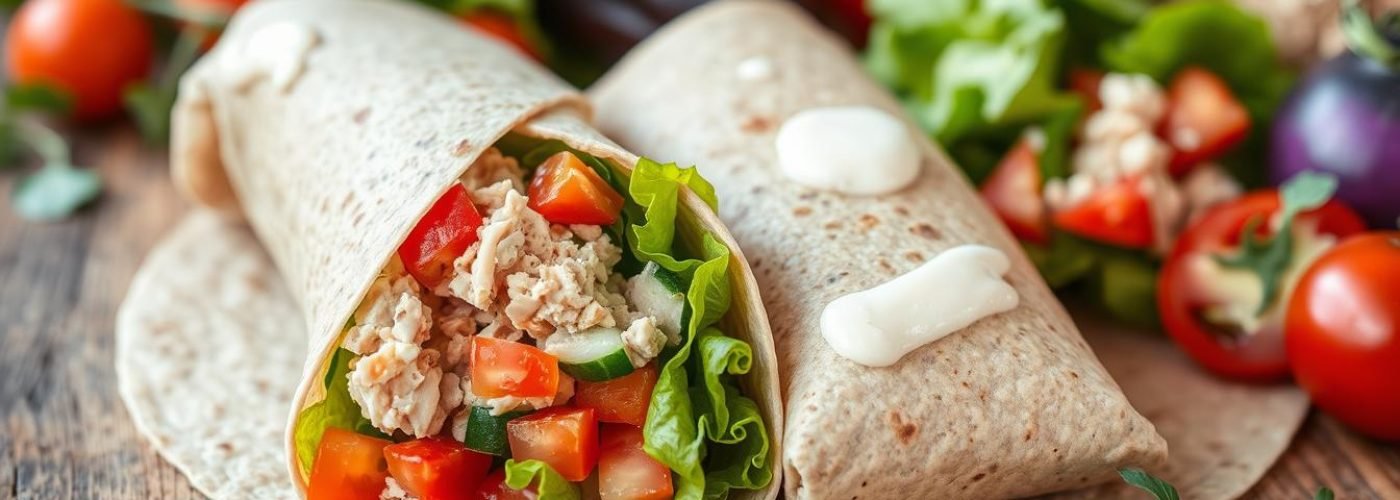 High-Protein Tuna Salad Wrap