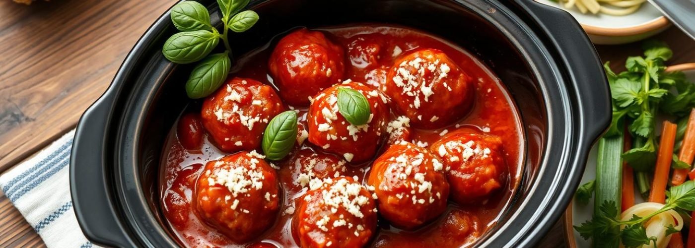 Keto-Friendly Crockpot Meatballs