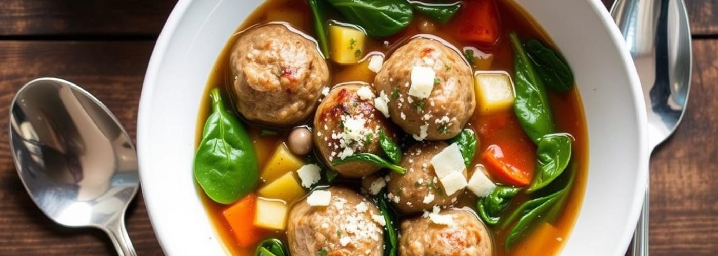 Keto-Friendly Italian Wedding Soup