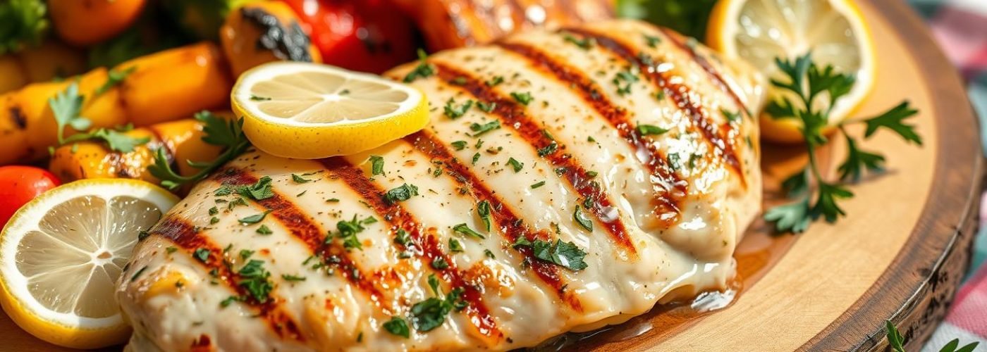 Lemon Herb Grilled Chicken Breast