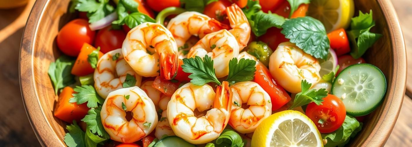 Lemon Herb Shrimp Salad