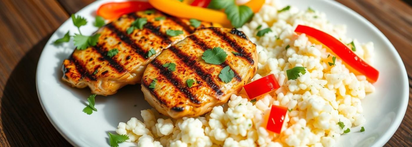 Low-Carb Chicken & Cauliflower Rice
