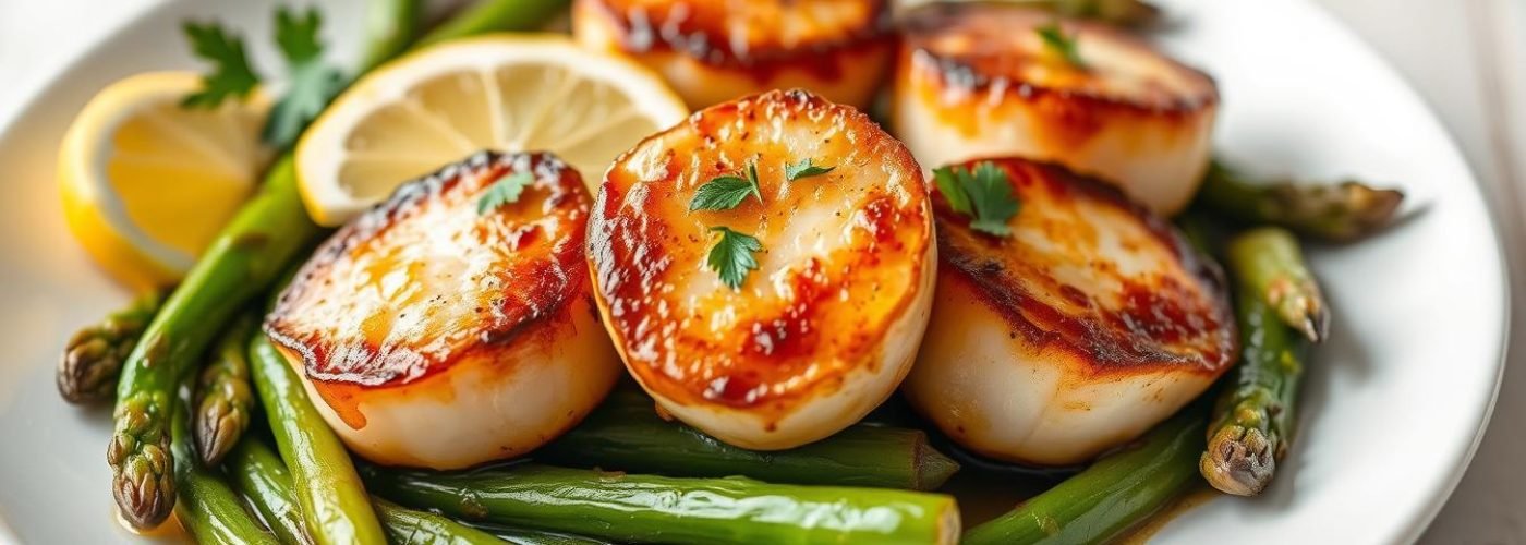 Low-Carb Garlic Butter Scallops