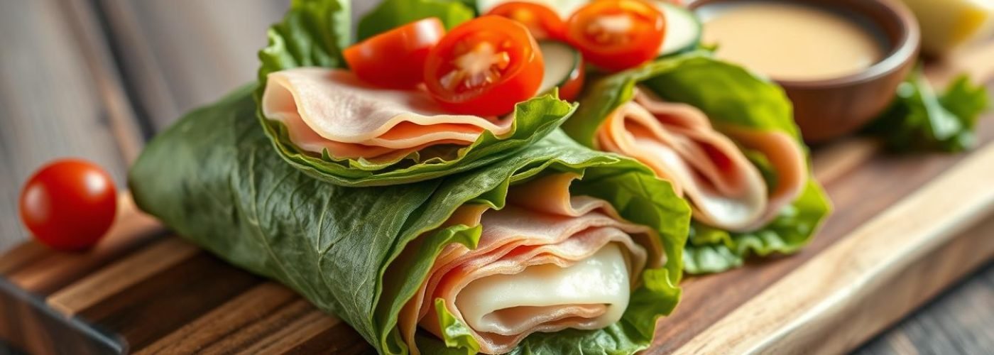 Low-Carb Ham & Cheese Wrap