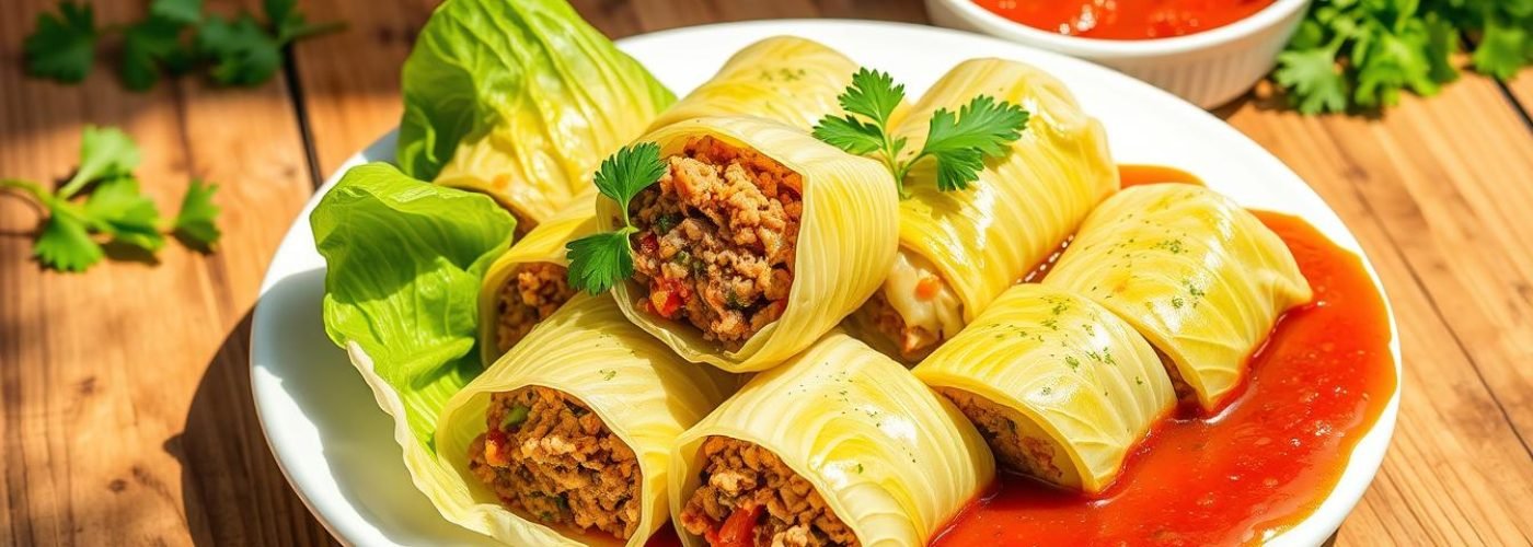 Low-Carb Stuffed Cabbage Rolls