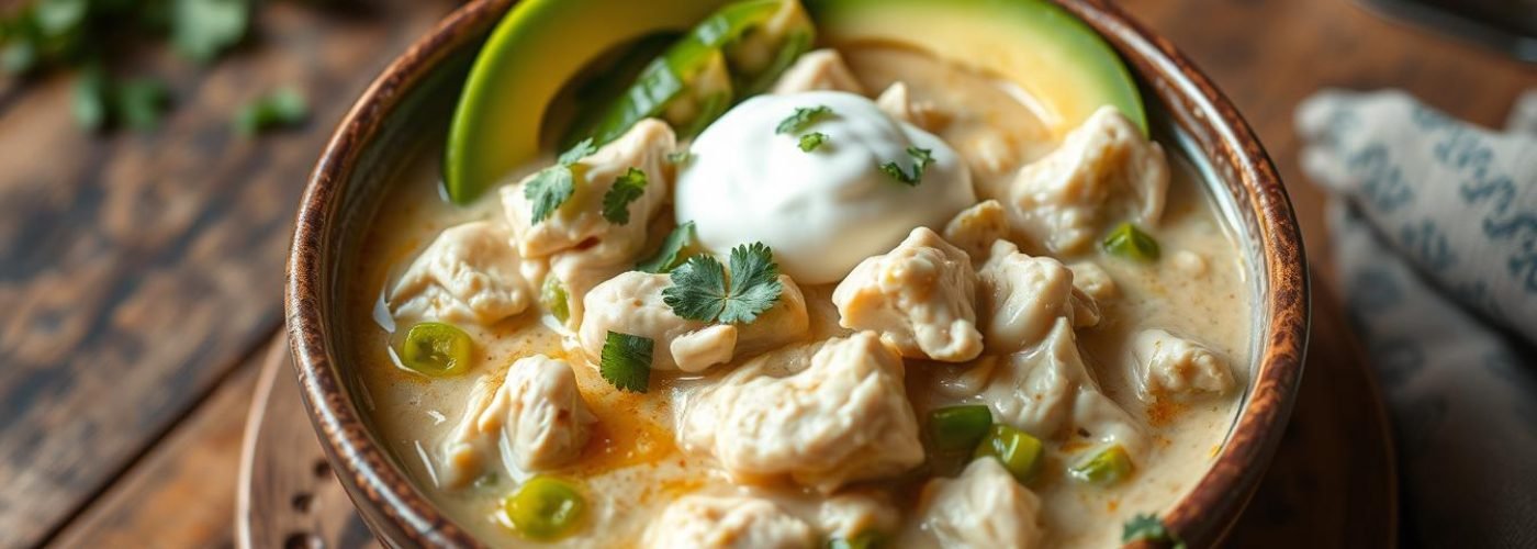 Low-Carb White Chicken Chili
