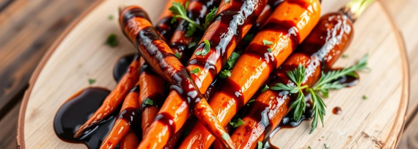 Low-Fat Balsamic Glazed Carrots
