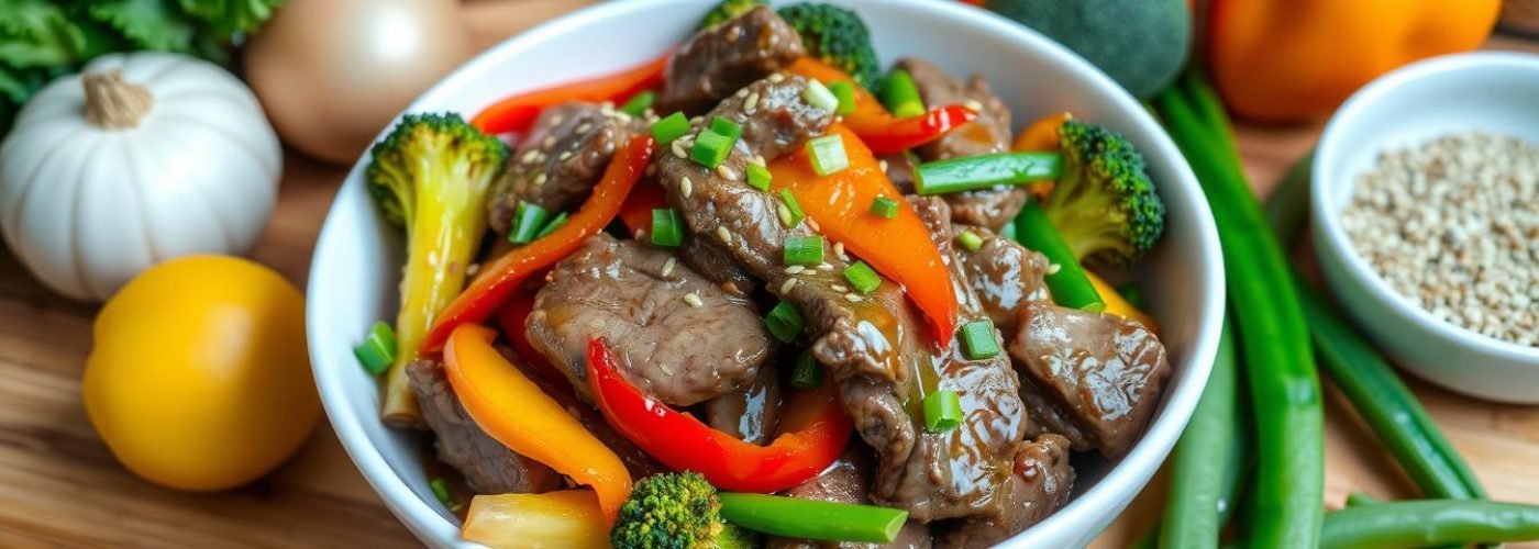 Low-Fat Beef Stir-Fry