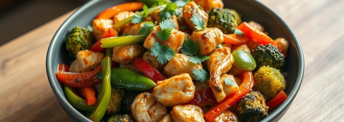 Low-Fat Chicken Stir-Fry