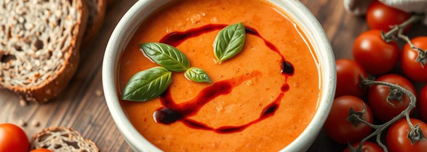 Low-Fat Creamy Tomato Soup