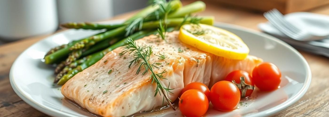 Low-Fat Lemon Dill Salmon