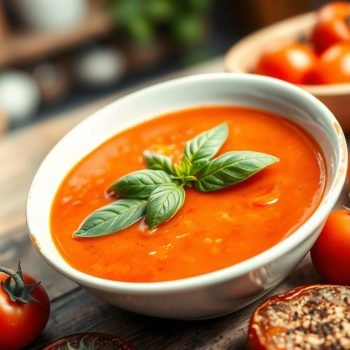 Low-Fat Tomato Basil Soup