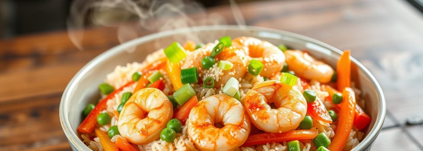 Macro-Friendly Shrimp Fried Rice