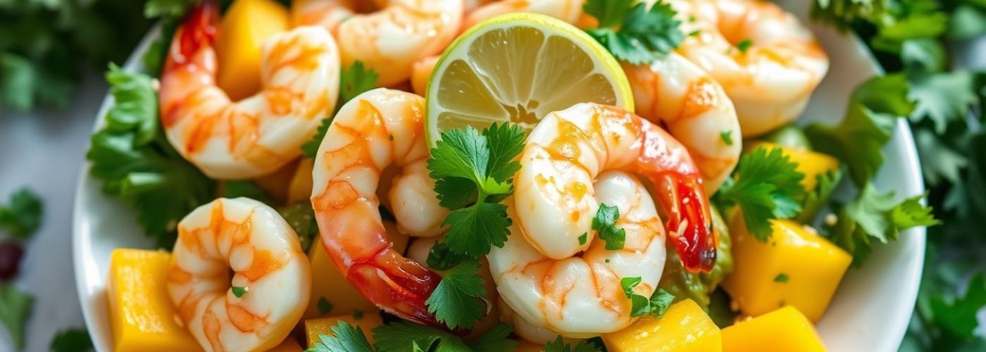 Mango & Avocado Shrimp Salad