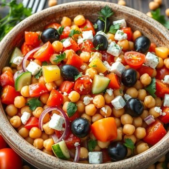 Mediterranean Chickpea Salad