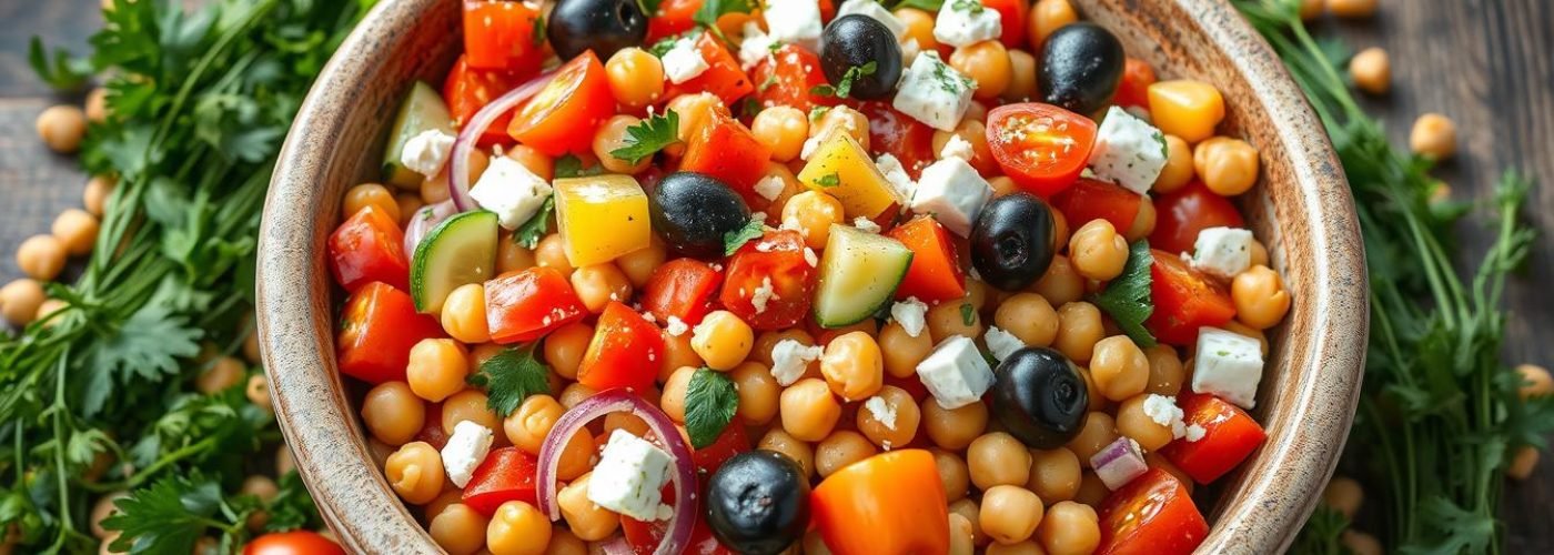 Mediterranean Chickpea Salad