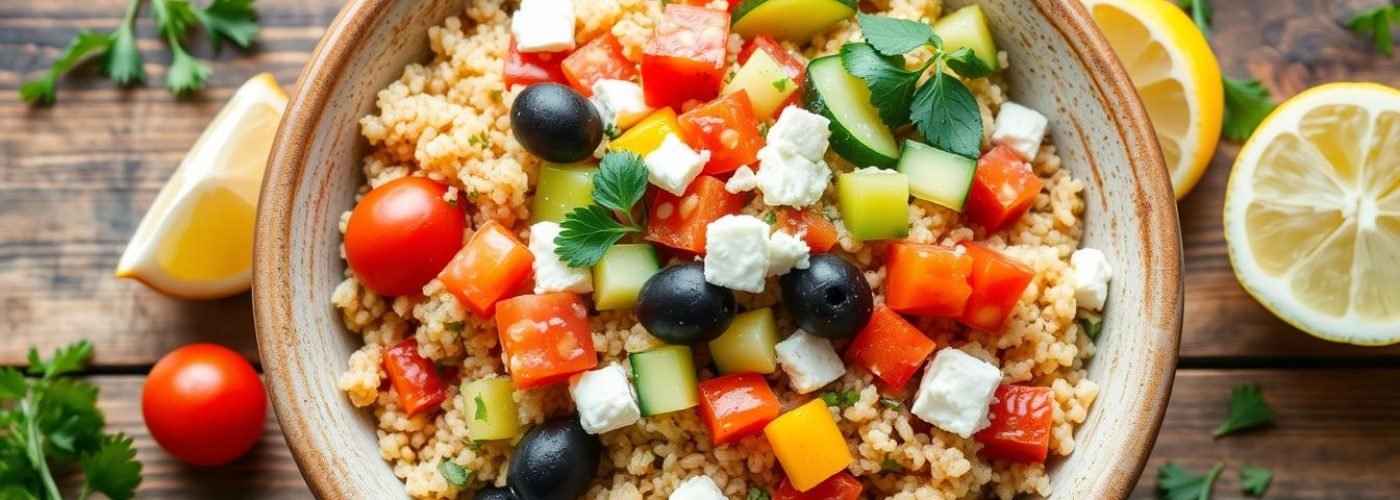 Mediterranean Quinoa Bowl