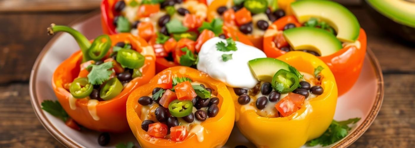 Mini Bell Pepper Nachos