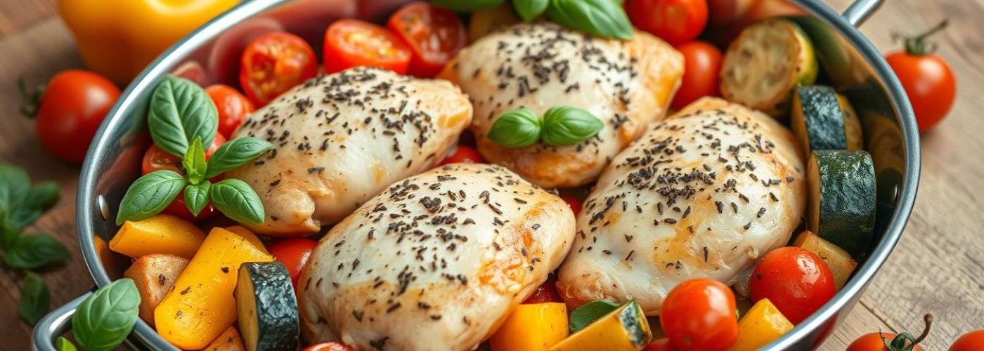 One-Pan Italian Chicken & Veggies