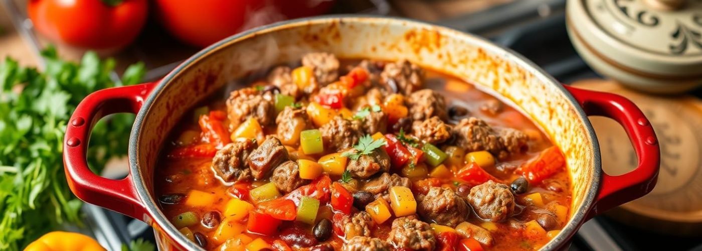 One-Pot Beef & Veggie Chili