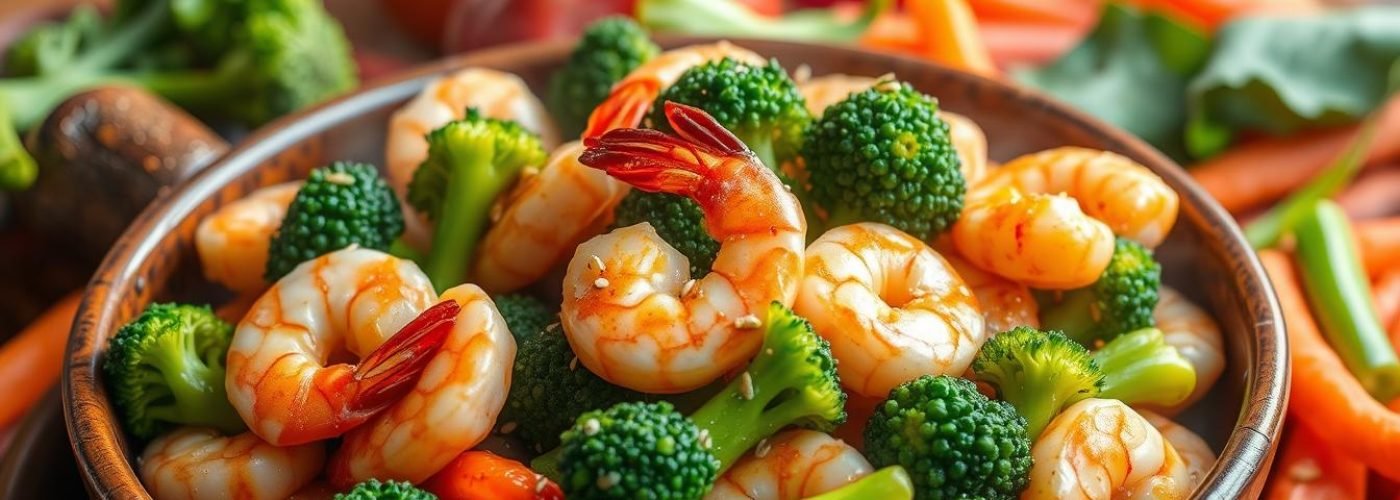 Prep-Friendly Shrimp & Broccoli Stir-Fry