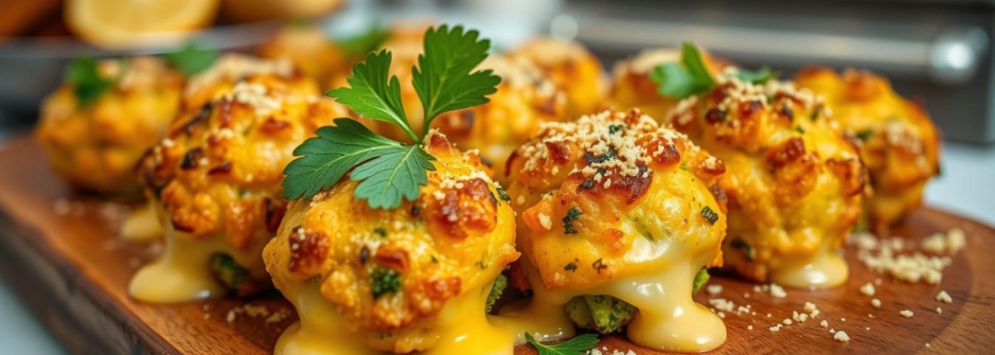Protein-Packed Broccoli Cheese Bites
