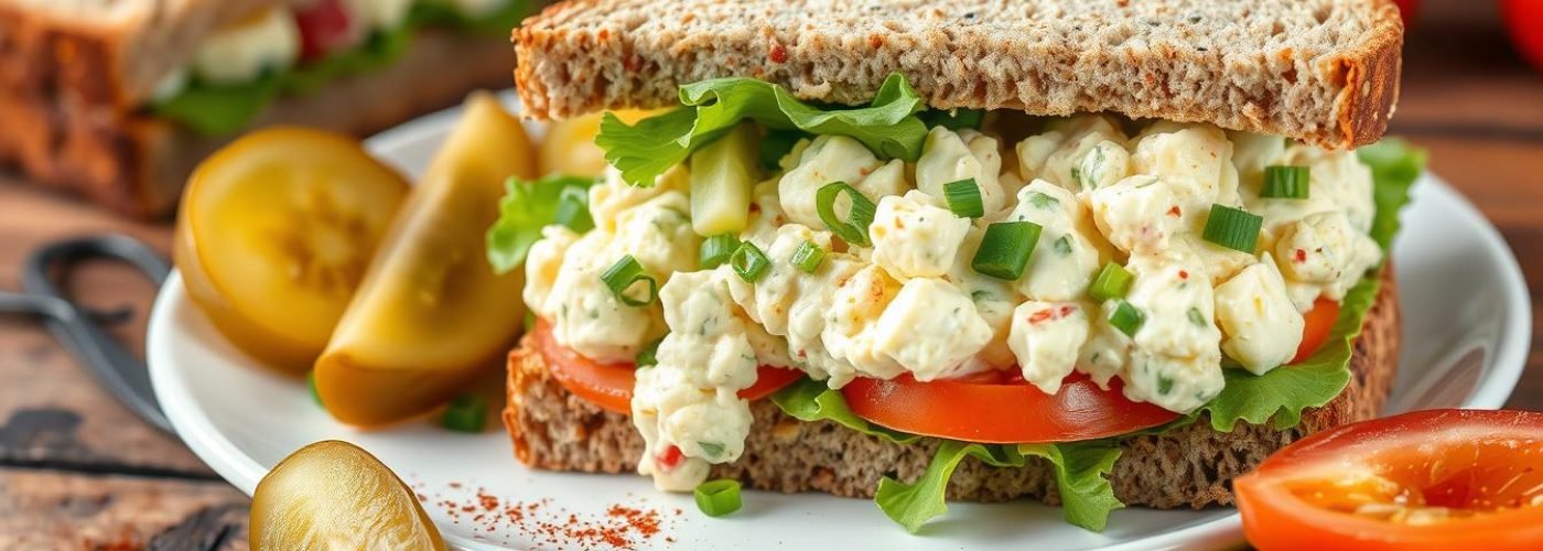 Protein-Packed Egg Salad Sandwich