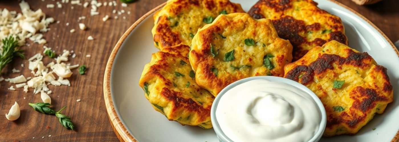 Protein-Packed Zucchini Fritters