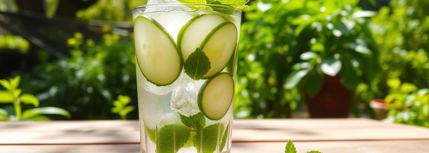 Refreshing Mint & Cucumber Water