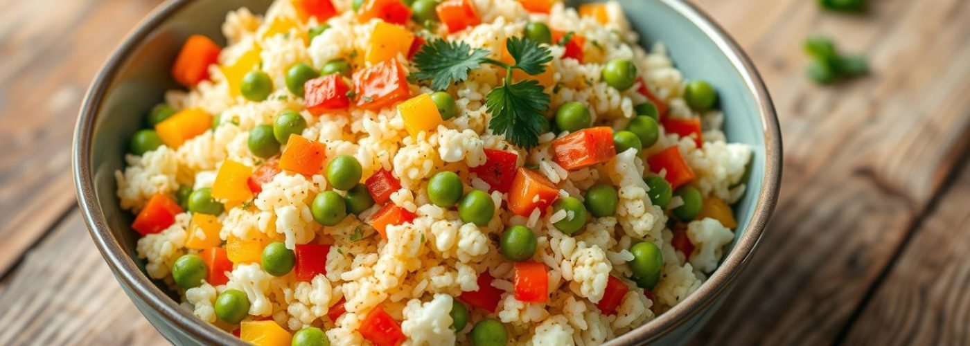 Simple Cauliflower Rice Pilaf