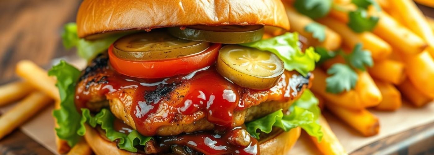Smoky BBQ Chicken Burger