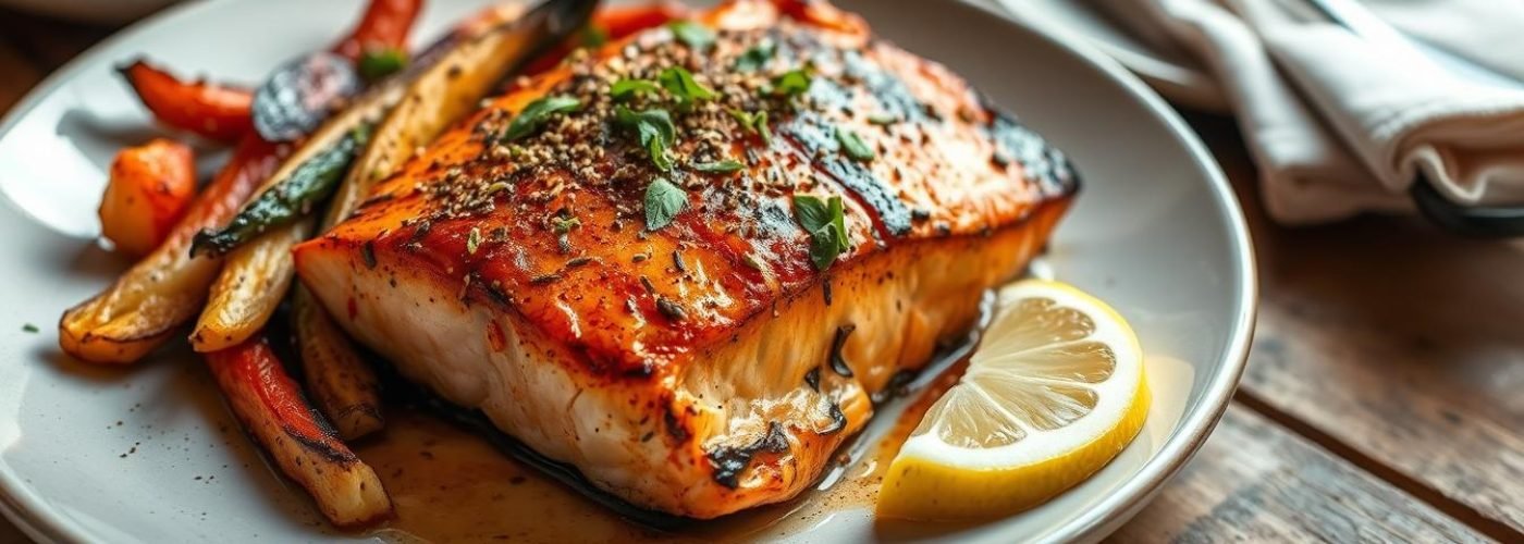 Spicy Cajun Grilled Salmon