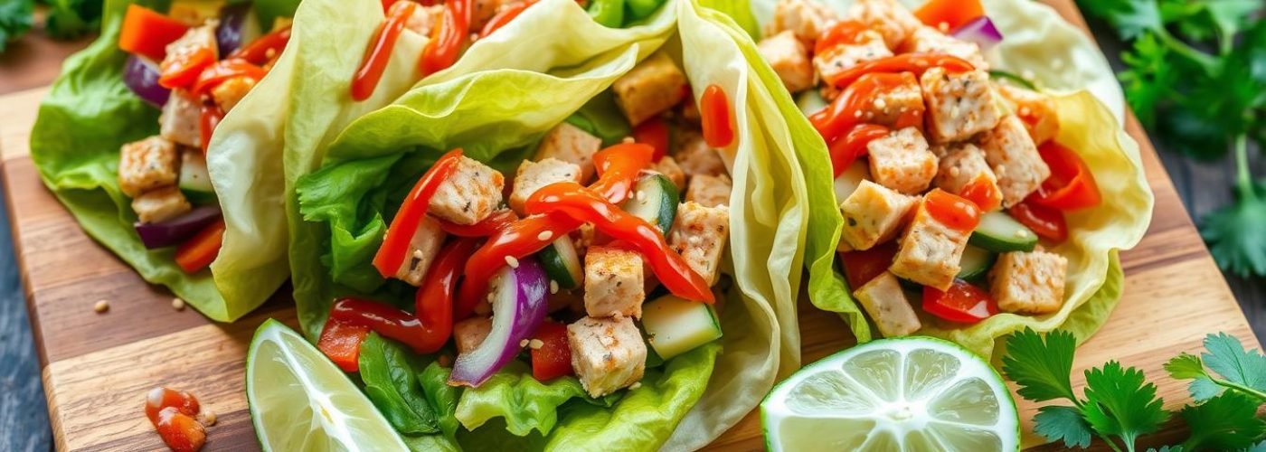 Spicy Sriracha Tuna Wraps