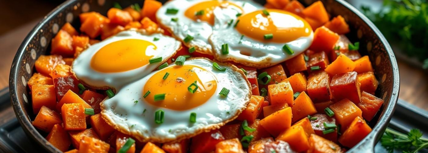 Sweet Potato & Egg Hash