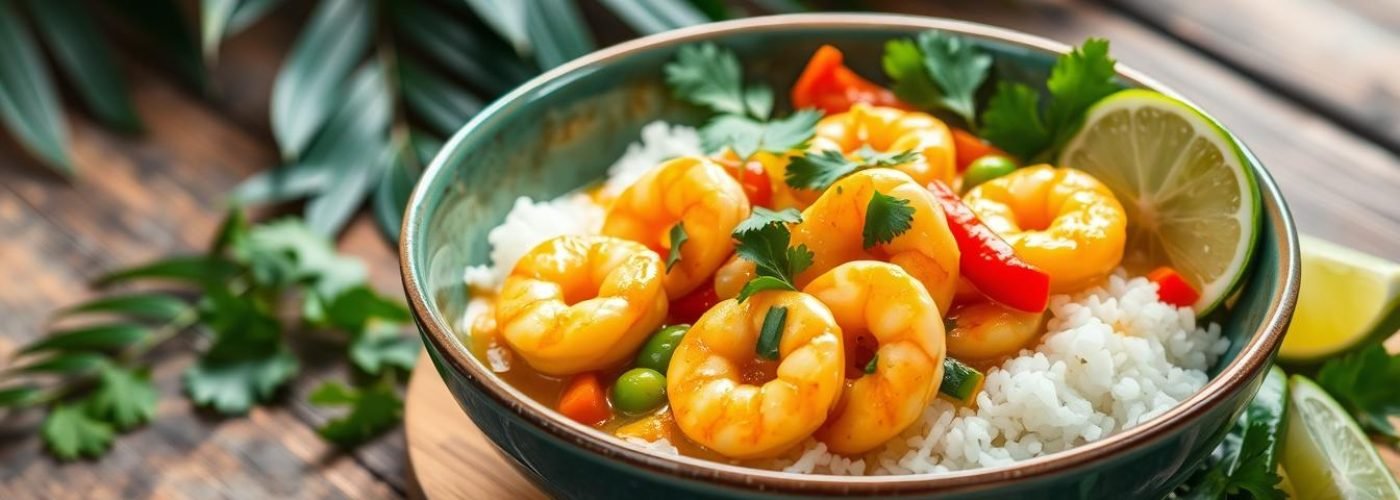 Thai-Inspired Coconut Curry Shrimp